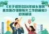 一图读懂——2024年城乡居民医保，都有哪些变化？